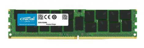Crucial CTA36ASS4G72PF1Z-2G9PR1AB | 32GB PC4-23400 DDR4-2933MHz Registered ECC CL21 288-Pin NVDIMM 1.2V Dual Rank Memory Module