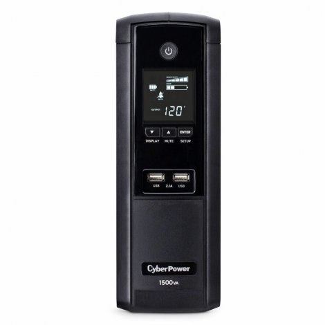 CyberPower BRG1500AVRLCD2 | Intelligent LCD 1500VA Minitower UPS
