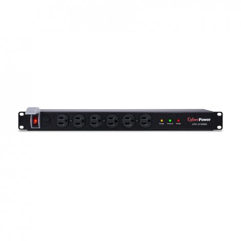 CyberPower CPS-1215RMS | Rackbar 12-Outlet Surge Protector with 1800 J