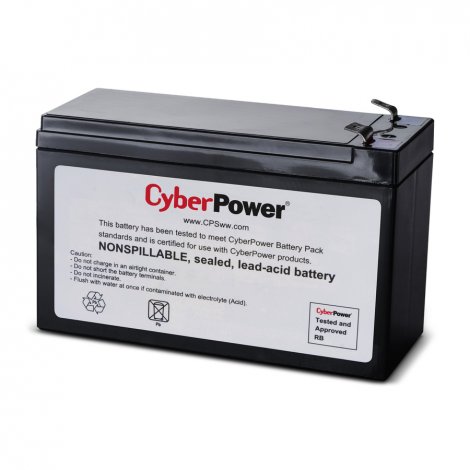 CyberPower RB1290X2 | 2 X 12V / 9Ah Sealed Lead-Acid Replacement Battery Cartridge