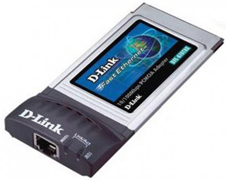D-Link DFE-670TXD | PCMCIA 10-100Mbps 16-bit Fast Ethernet Adapter with Direct Port