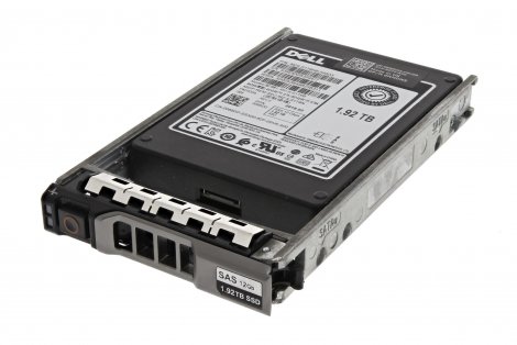 Dell 09FNT1 | 1.92TB SAS 12Gbps 512e Mixed Use 2.5-inch Solid State Drive (SSD) with 3.5-inch Hybrid Carrier