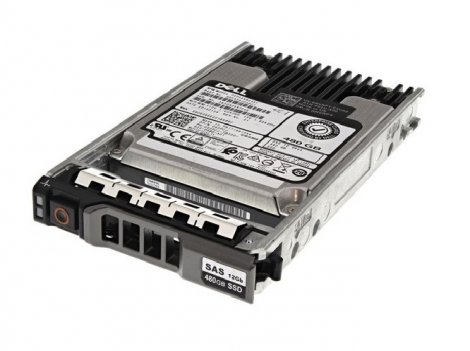 Dell 0GMW91 | 480GB SAS 12Gbps 512e Mixed Use 2.5-inch Solid State Drive (SSD) with 3.5-inch Hybrid Carrier