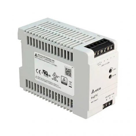 Delta DRS-24V100W1NR | 100W 24V NEC Class 2 with Relay Power Supply