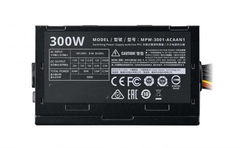 Delta MPW-3001-ACAAN1 | 300W ATX12V 75% Efficiency 80 Plus Power Supply