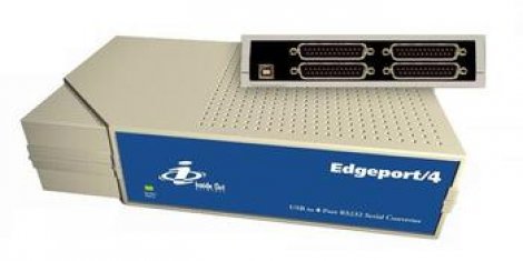 Digi 301-1000-04-A1 | Edgeport/4 USB to 4-Port RS-232 DB-9 Serial Converter