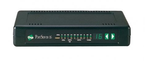 Digi 50000309-03 | PortServer II 16-Port RJ-45 Terminal Server