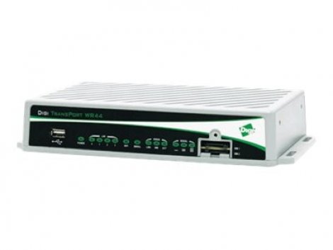 Digi WR44-L6F1-NE1-RD | Transport WR44R 100Mbps RS-232 Connector Fast Ethernet Desktop Wireless Cellular Modem/ Router