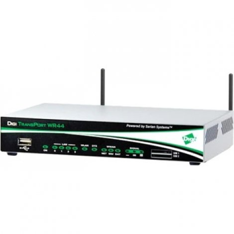 Digi WR44-U800-WE1-SF | Transport Wr44 Wireless Router Wwan 4-Ports Switch