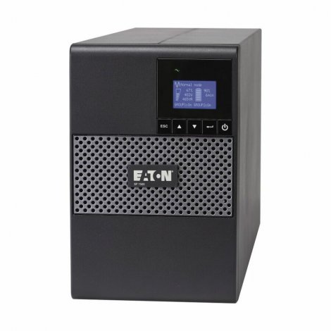 Eaton 5P1550G | 5P 1550VA 1100W 230V LineInteractive UPS C14 Input 8 C13 Outlets True Sine Wave Cybersecure Network Card Option Tower Battery Backup