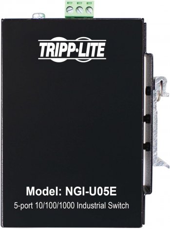 Eaton NGI-U05E | 5 x Ports 1000Base-T RJ-45 Unmanaged Ruggedized DIN/Wall Mount Industrial Network Switch