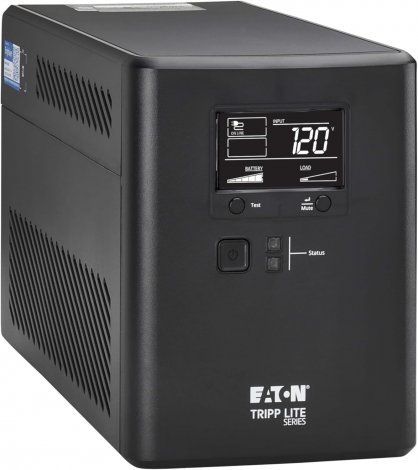 Eaton SMART750LCDTNC | 10-Outlets 750VA 500W 120V Line-Interactive Cloud Connected UPS with Remote Monitoring