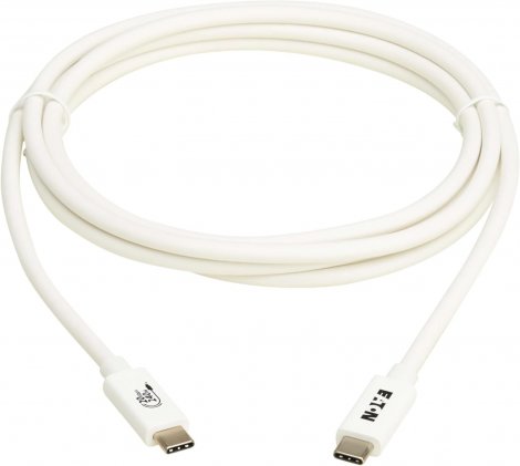 Eaton U521-1P0M-WH20G | 2m 240W PD USB4 20Gbps USB-C Cable