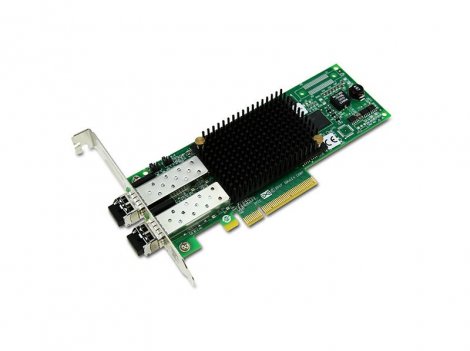 Emulex LPE12002E-S | 2-Port SFP+ Fiber Channel 8Gb/s PCI-Express 3.0 x8 High Profile Host Bus Adapter