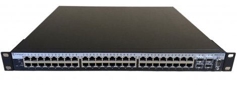 Enterasys B5G124-48P2-A1 | 48-Ports 10/100/1000 PoE RJ45 ports (4) Combo SFP Ports (2) Dedicated High-Speed Stacking Ports and External RPS Connector To