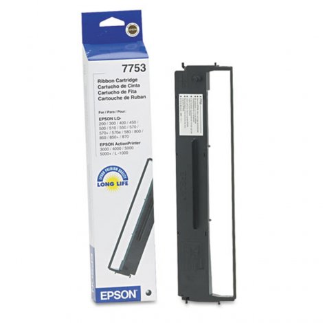 Epson 7753 | Black Fabric Ribbon Cartridge