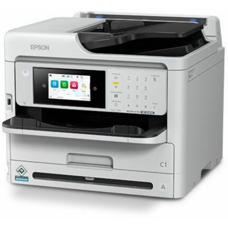 Epson C11CK76201 | WorkForce Pro WF-M5899 Wired & Wireless Inkjet Multifunction Monochrome Printer