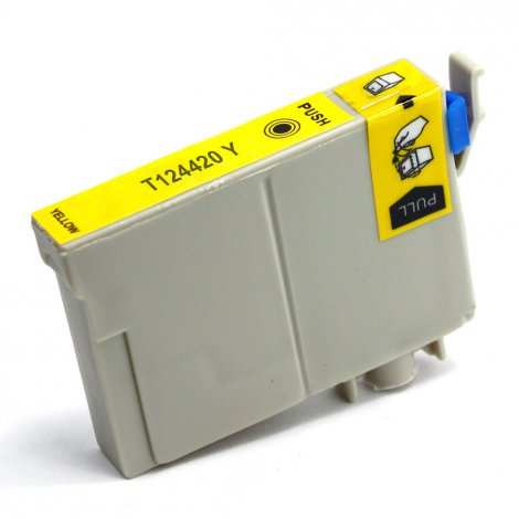 Epson T124420-S | 124 Moderate-Capacity Yellow Ink Cartridge