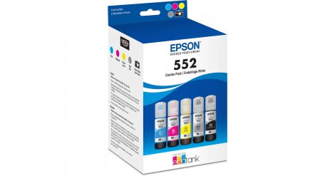 Epson T552920-S | Cyan / Magenta / Yellow / Black Ink Cartridge