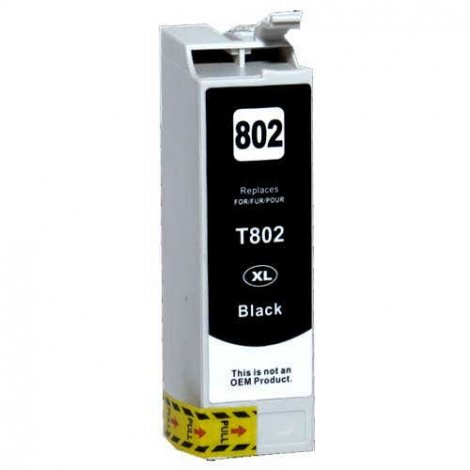 Epson T802XL120-S | Black High Yield Ink Cartridge