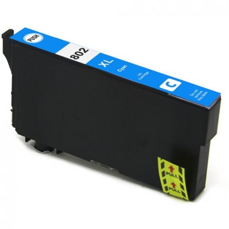 Epson T802XL220-S | High Yield Cyan Ink Cartridges