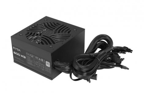 Evga 100-W3-0500-K1 | 500W ATX12V/EPS12V 24-Pin Non-Modular 80% Efficiency 80 Plus Power Supply