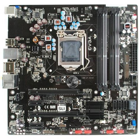 Evga 120-LF-E651-TR | Socket LGA1156 Intel P55 Chipset Micro-ATX System Board (Motherboard)