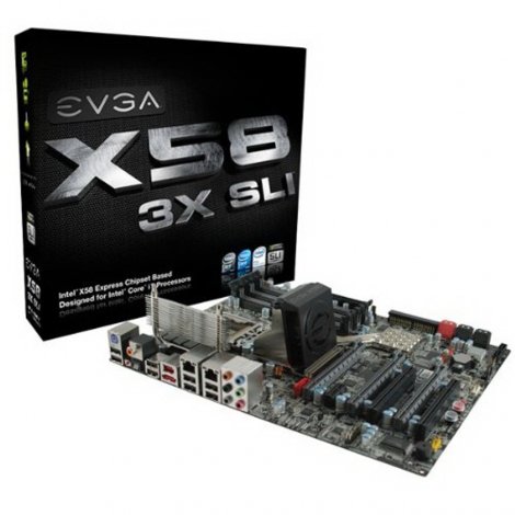 Evga 132-BL-E758-TR | Socket LGA1366 Intel X58 Chipset ATX System Board (Motherboard)