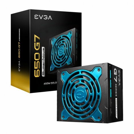 Evga 220-G7-0650-X1 | SuperNOVA G7 650W 80 Plus Gold Full Modular Active PFC Power Supply