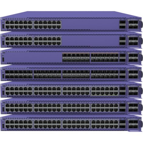 Extreme Networks 5120-24XT-4Y-AC-F | 5120 24-Ports 1G/10GBase-T Non-PoE 4-Ports 10G/25G SFP28 Front to Back Airflow Ethernet Switch