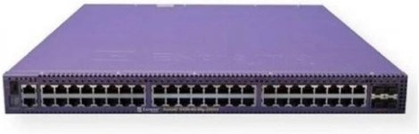 Extreme Networks X450-G2-48p-GE4-Base | G2 Series 48-Ports RJ-45 PoE+ 10/100/1000Base-T + 4-Ports SFP+ L3 Managed R-M GE Switch