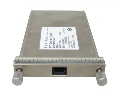 Finisar FTLQ8181EBLM | 40Gb/s 40GBase-SR4 Multi-Mode Fiber 850nm 100m MPO Connector CFP Transceiver Module