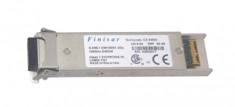 Finisar FTLX3811M333 | 10Gb/s 10GBase-DWDM 10GBase-X Single-Mode Fiber 1550.92nm 80km Duplex LC Connector XFP Transceiver Module