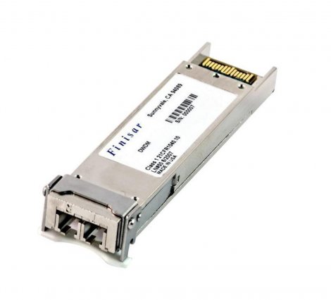 Finisar FTLX3811M355 | 10Gb/s 10GBase-DWDM 10GBase-X Single-Mode Fiber 1533.47nm 80km Duplex LC Connector XFP Transceiver Module