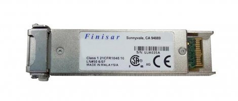 Finisar FTLX3811M360 | 10Gb/s 10GBase-DWDM 10GBase-X Single-Mode Fiber 1529.55nm 80km Duplex LC Connector XFP Transceiver Module