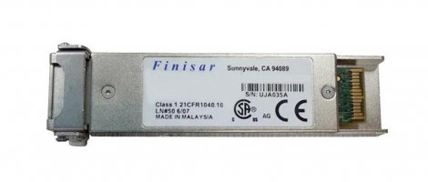 Finisar FTLX3811M361 | 10Gb/s 10GBase-DWDM 10GBase-X Single-Mode Fiber 1528.77nm 80km Duplex LC Connector XFP Transceiver Module