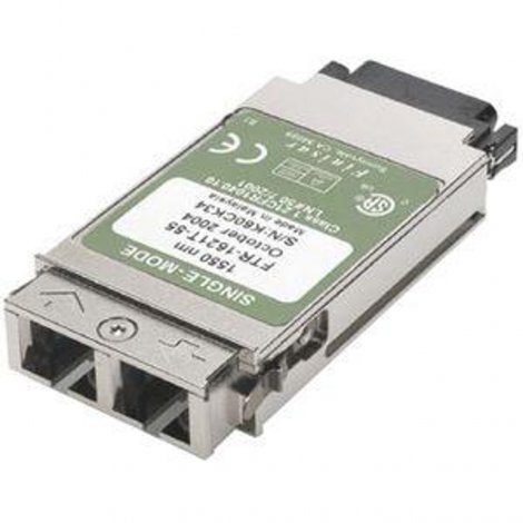 Finisar FTR-1621T-55 | 2.67Gb/s 1000Base-CWDM Single-Mode Fiber 1550nm 100km SC Connector GBIC Transceiver Module