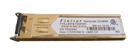 Finisar FTRJ-8519-7D2EMC | 2.125Gbps 1000Base-SX Multi-mode Fiber Short Wave 550m 850nm Duplex LC Connector SFP Transceiver Module
