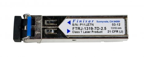 Finisar FTRJ13197D25 | 2.125Gb/s 1000Base-LX Single-Mode Fiber 1310nm 10km Duplex LC Connector SFP Transceiver Module