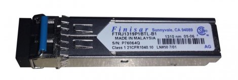 Finisar FTRJ1319P1BTL-B1 | 2Gbps 1000Base-LX Single-mode Fiber 10km 1310nm Duplex LC Connector SFP Transceiver Module