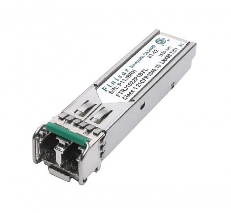 Finisar FTRJ1522P1BTL | SONET 622Mbps OC-12 LR-2 / SDH STM L-4.2 Single-mode Fiber 80km 1550nm LC Connector SFP Transceiver Module