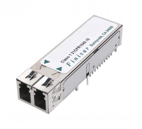Finisar FTRJ1621S1GCL | 2.67Gbps OC-48 LR-2/STM L-16.2 Single-mode Fiber 80km 1550nm Duplex LC Connector SFP Transceiver Module