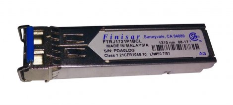 Finisar FTRJ1721P1BCL | SONET 2.67Gbps OC-48 LR-1 / SDH STM L-16.1 Single-mode Fiber 40km 1310nm LC Connector SFP Transceiver Module