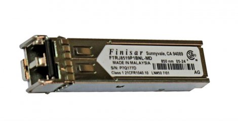 Finisar FTRJ8519P1BNL-MD | 2.125Gbps 1000Base-SX Multi-mode Fiber Short Wave 550m 850nm Duplex LC Connector SFP Transceiver Module