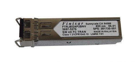 Finisar FTRJ8524P2BNV-06 | 4.25Gb/s 1000Base-SX Multi-Mode Fiber 850nm 550m Duplex LC Connector SFP Transceiver Module