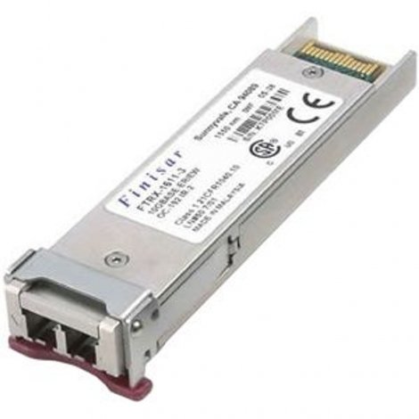 Finisar FTRX-3611-343 | 10Gb/s 10GBase-ER/EW DWDM Single-Mode Fiber 1542.94nm 40km Duplex LC Connector XFP Transceiver Module