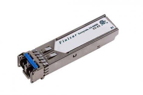 Finisar FWLF-1519-7D-47 | 1.25Gb/s 1000Base-ZX CWDM Single-Mode Fiber 1471nm 80km Duplex LC Connector SFP Transceiver Module