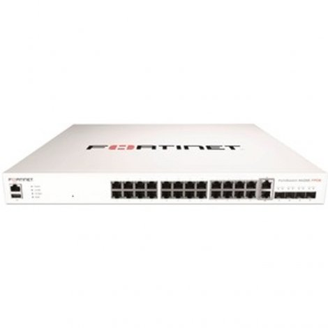 Fortinet FS-M426E-FPOE | FortiSwitch 400 M426E-FPOE 16 x RJ-45 Ports PoE 1000Base-T 8 x RJ-45 2.5G Ports + 2 x RJ-45 5GE + 4 x SFP+ Switch