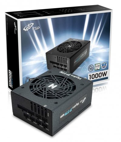 FSP Group HPT2-1000M | FSP Hydro PTM Pro 1000W 80 Plus Platinum Full Modular ATX 12V Power Supply
