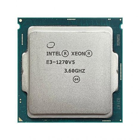 Fujitsu S26361-F3910-E270 | 3.60GHz 8.00GT/s DMI3 8MB L3 Cache Socket LGA1151 Intel Xeon E3-1270 v5 Quad-Core Processor